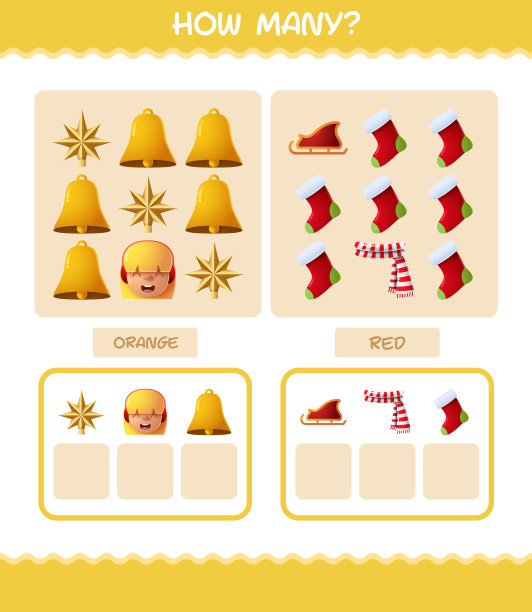 多少卡通圣诞数游戏图片下载
