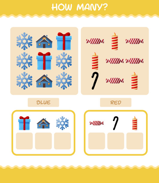 多少卡通圣诞数游戏图片下载