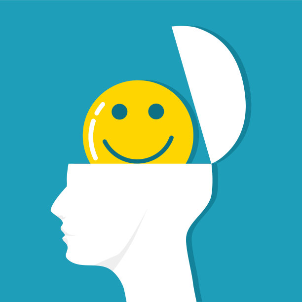 积极的人在头脑中有积极的想法图片下载