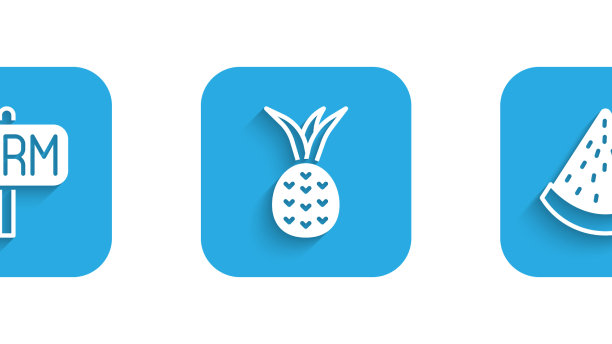 菠萝、李子、香蕉、西瓜图片下载