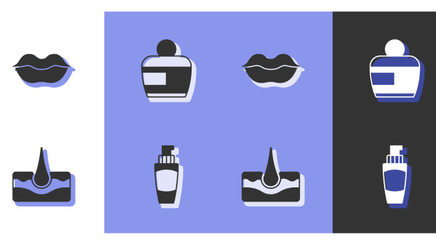 设置人体毛囊霜或乳液化妆品图片下载