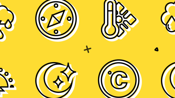 集线云与月月雨气象图片下载