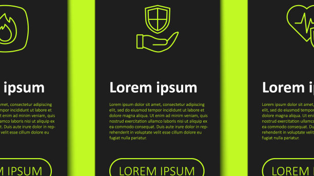 定线火焰火焰盾在手和生命图片下载