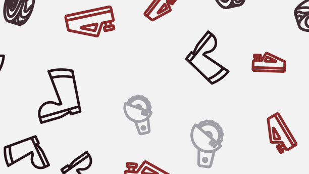 套线防水橡胶靴树年轮图片下载