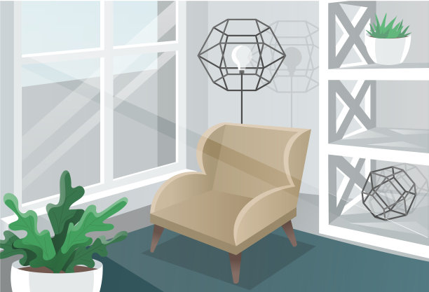 用阳光照亮房间图片下载