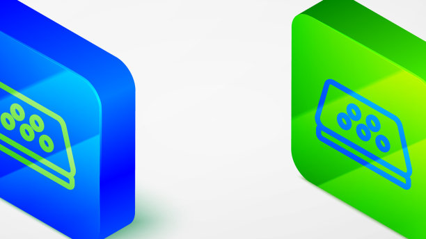 出租车车顶图标孤立的灰色等距线图片下载