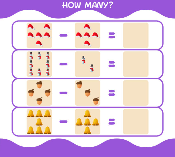 多少卡通圣诞数游戏图片下载