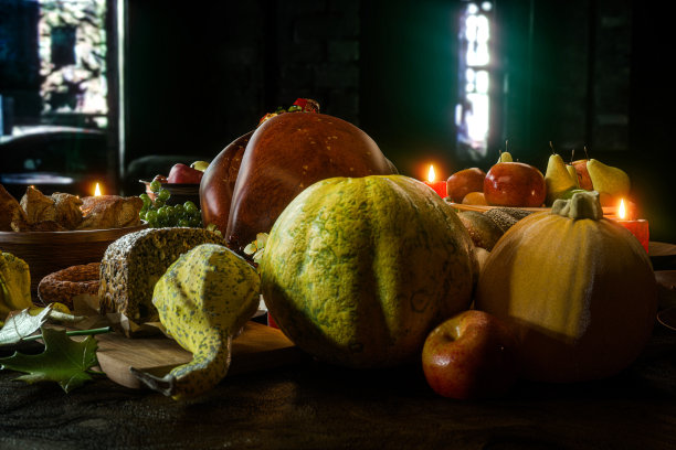 火鸡大餐图片下载