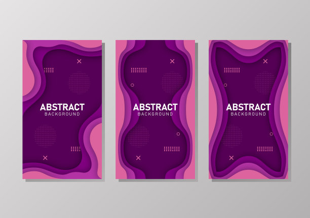彩色液体和几何背景配合图片下载