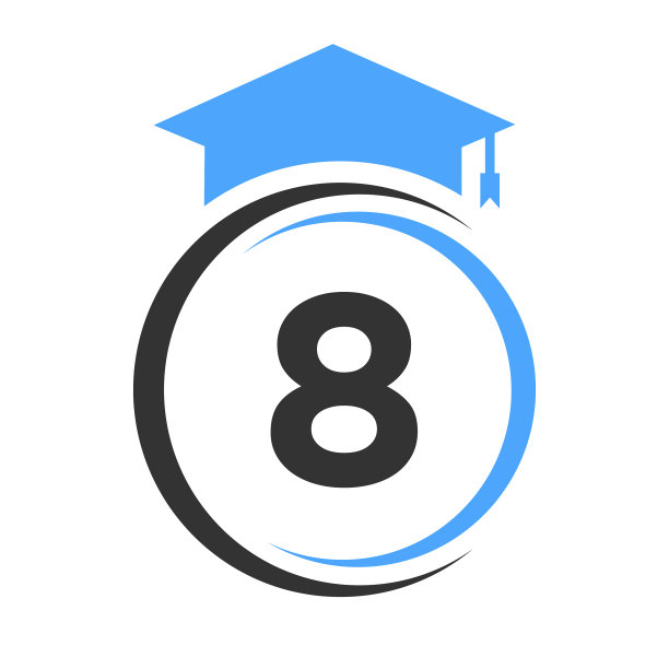 信8教育标志模板教育图片下载