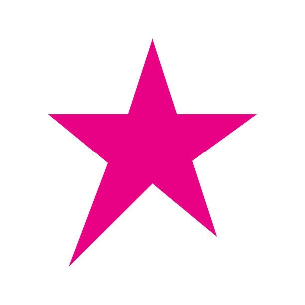 星形图标简单图标平评级星形符号图片下载