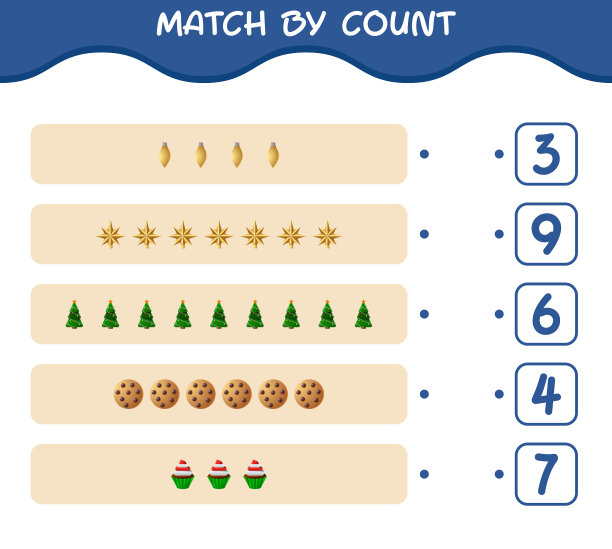 比赛由计数卡通圣诞比赛和图片下载