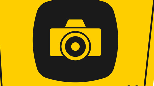 黑色相机图标孤立在白色图片下载