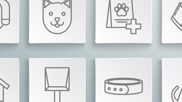 设线狗家猫簸箕项圈同名图片下载