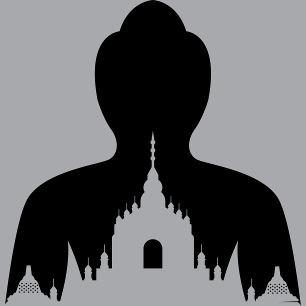 寺庙标志图片下载