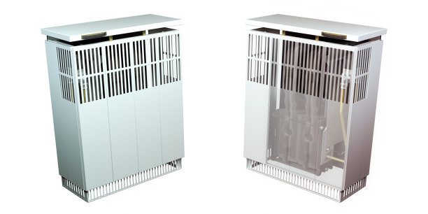 白色天然气对流加热器与x射线的看法。图片下载