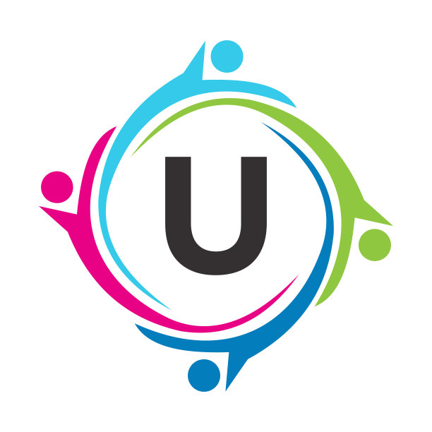 字母团队标志团结象征慈善标志。图片下载