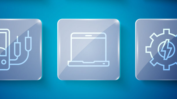 设线电工无闪电电脑鼠标图片下载