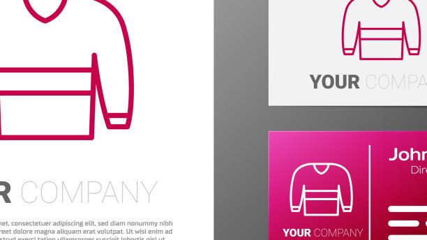 logo线毛衣图标孤立在白色图片下载