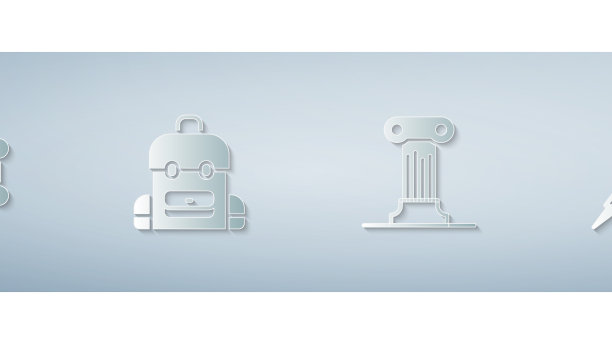 立分子学校双肩包法支柱和图片下载
