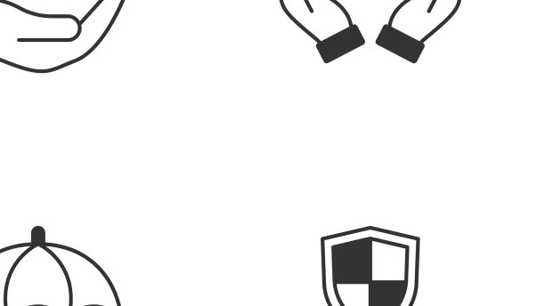 设置盾牌手握公文包图片下载