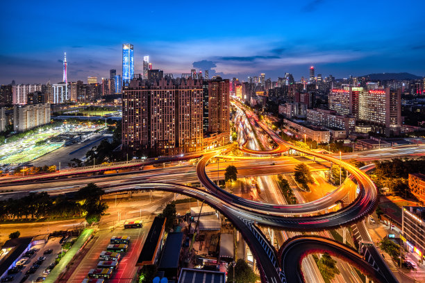 广州城市的天际线图片下载