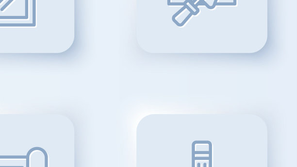 用抹刀在房间砖墙上设置线窗图片下载