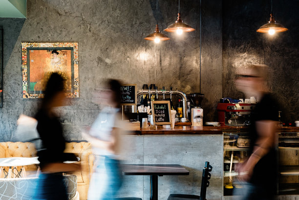 餐厅服务和工作人员图片下载