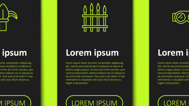 设置线条经典的铁栅栏和焊接玻璃图片下载