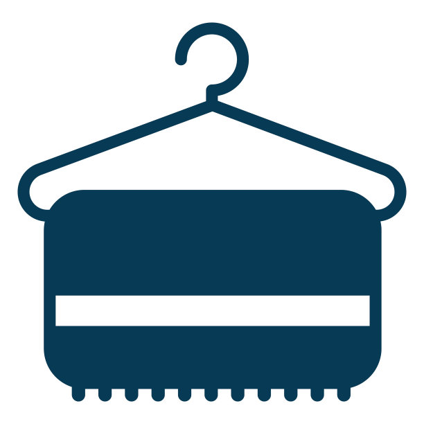 布衣架洗衣蓝色图片下载