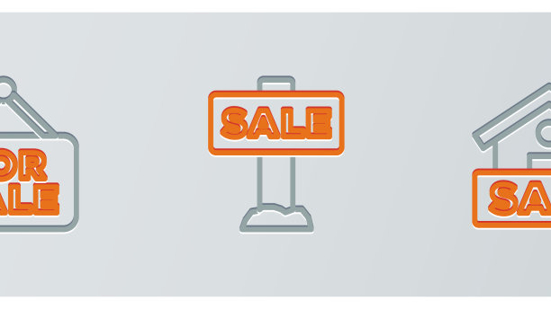 设置线挂标志与出售和图标图片下载