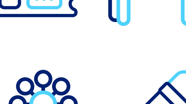 设置线条铅笔与橡皮拨浪鼓婴儿玩具图片下载