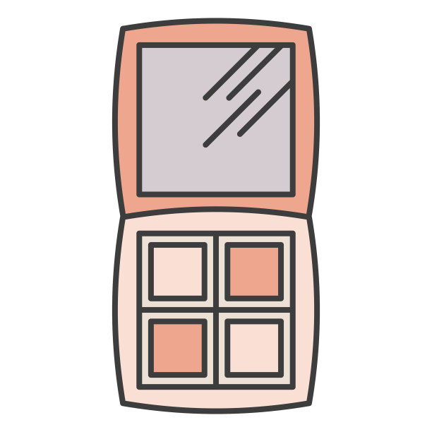 眼影调色板图片下载