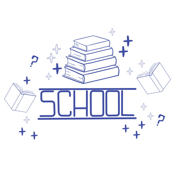 套学校用品作文回学校图片下载