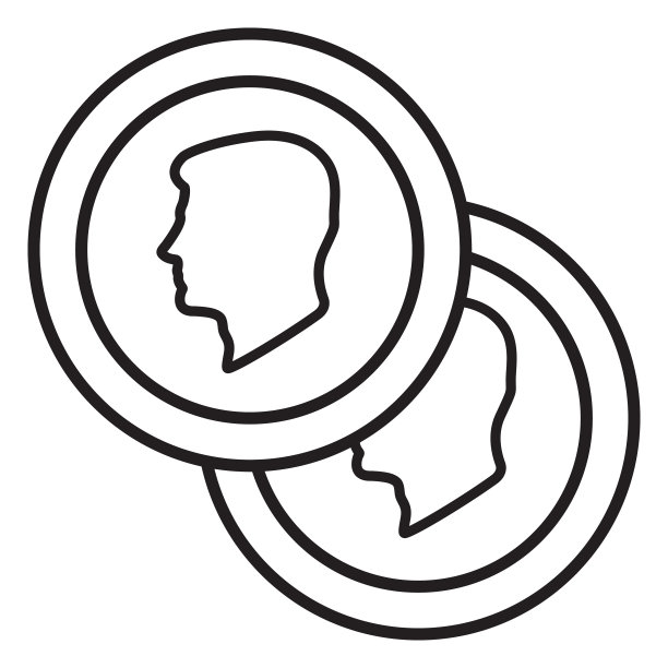 剪纸钱币笔画图片下载