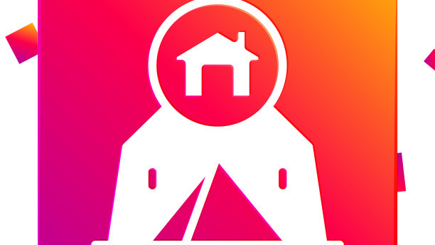 白色的旅游帐篷图标孤立在白色图片下载