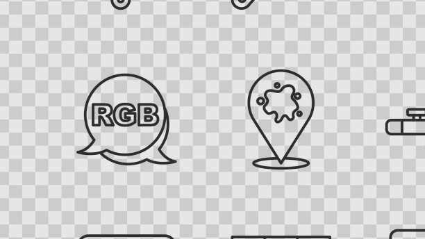 设定线漆刷色指导喷涂图片下载