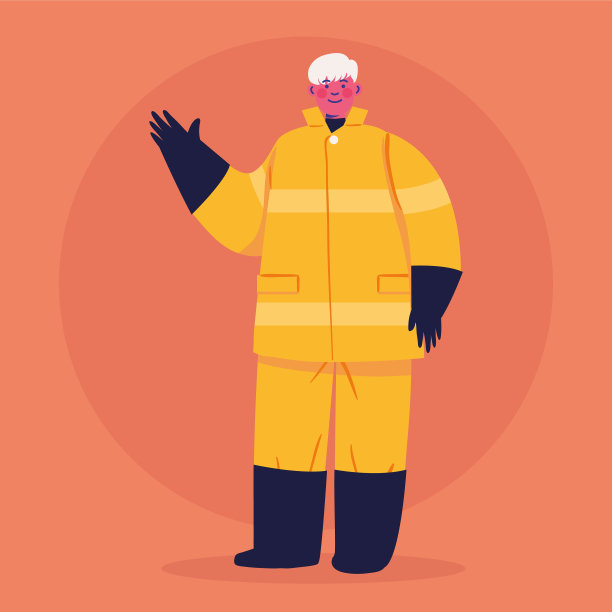 消防员职业套装图片下载