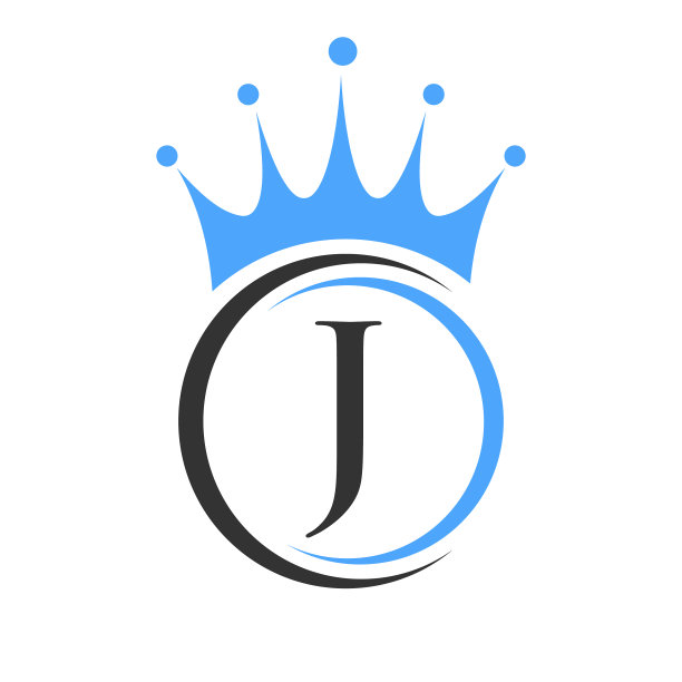 字母j皇冠标志模板皇家皇冠标志图片下载