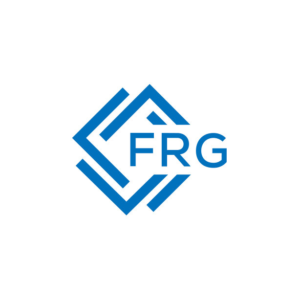 白底FRG字母logo设计图片下载