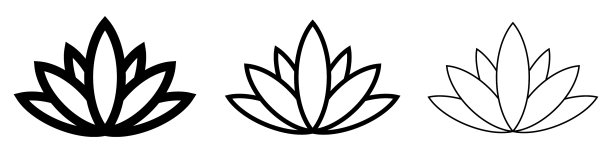 莲花图标设置莲花剪影莲花图片下载