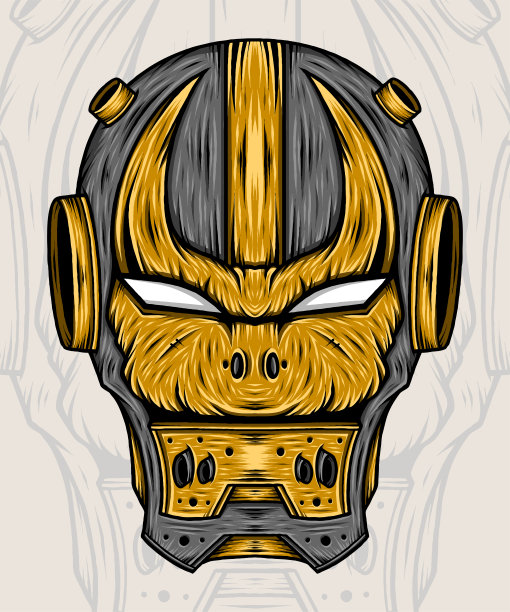 机器人的头说明图片下载