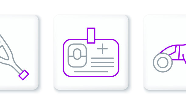 设置线狗在轮椅拐杖或拐杖图片下载