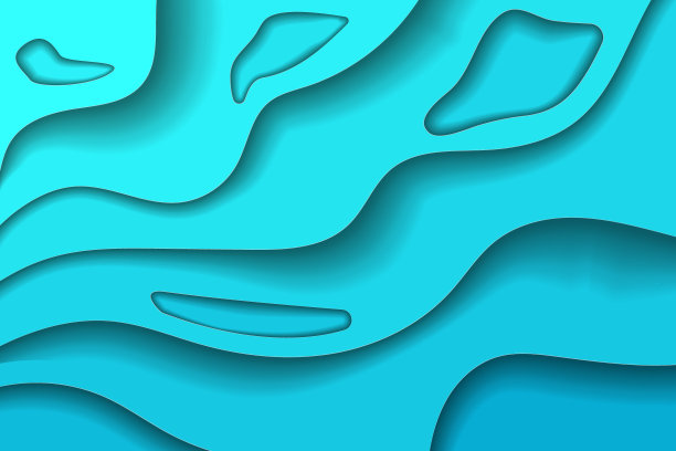 剪纸风格的抽象背景。图片下载