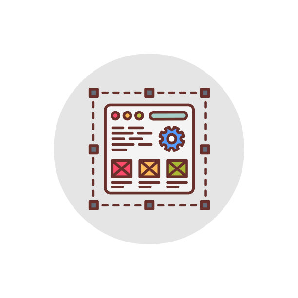 矢量网站开发图标，标志图片下载