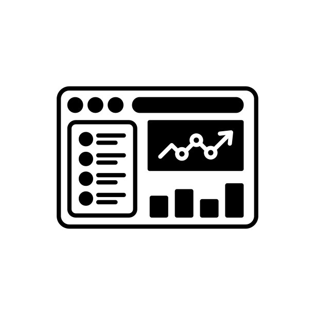 矢量SEO报告图标，标志图片下载