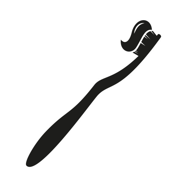 牙刷图标口腔护理口腔卫生的象征图片下载