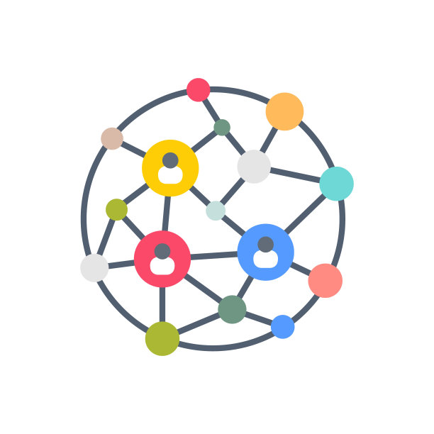 矢量全球通信图标：标志设计图片下载