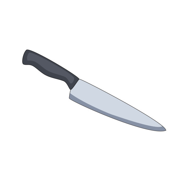 矢量插图的刀。图片下载