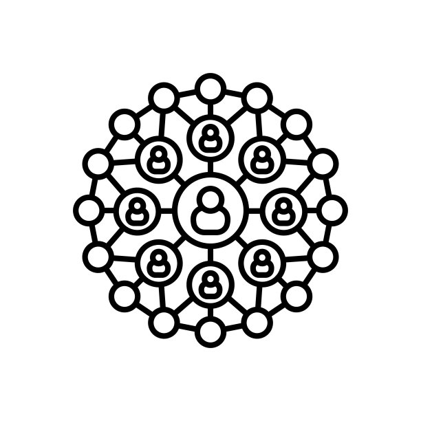 联盟营销矢量图标logo图片下载